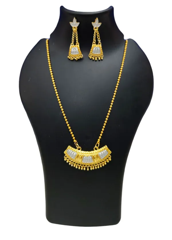 Assamese_traditional_gold_plated_pendant_chain_set_for_women_&_girls