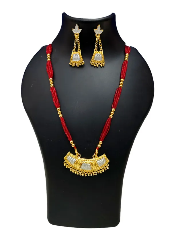 Assamese_Traditional_Gold_Plated_Pendant_Set_For_Girls_&_Women