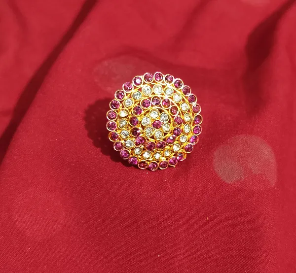 Assamese_Traditional_Pink-_White_Stone_Japi_Finger_Ring(Pack_Of_2)