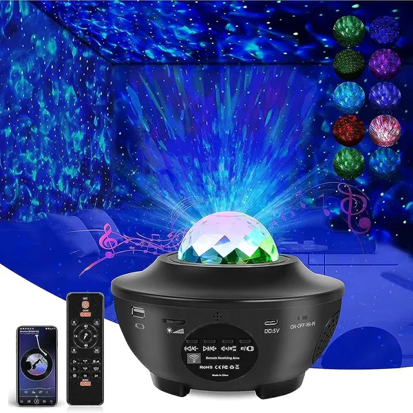 ApplianceX ApplianceX Starry Night Light Galaxy Projector for Star Sky