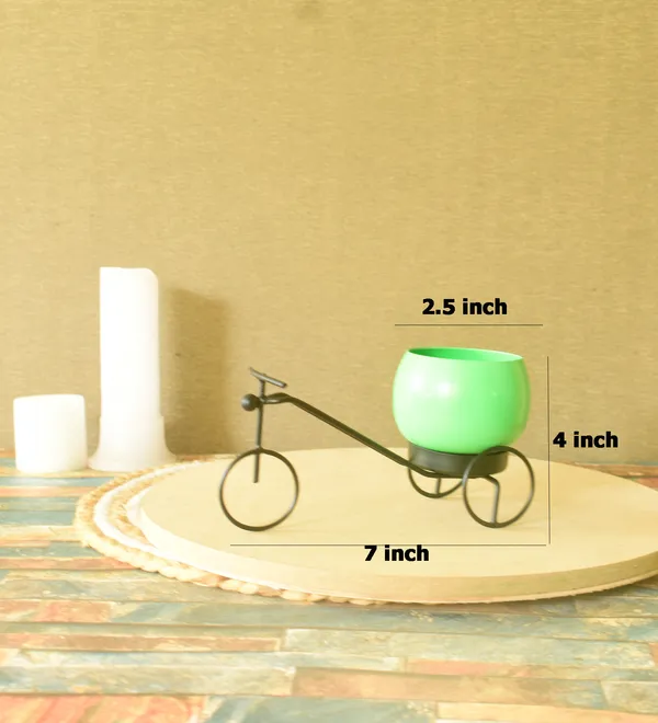 Small_Black_Cycle_With_Green_Planters