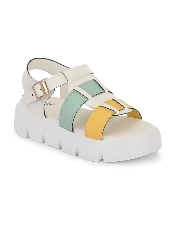 Colourblocked_Open_Toe_Flatform_Heels_With_Backstrap