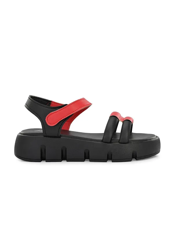 Colourblocked_Open_Toe_Flatform_Heels_With_Backstrap