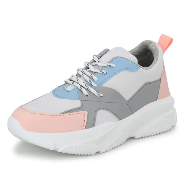 Women'S_Pink_Synthetic_Walking_Running_Gym_Training_Workout_Shoes_Sneakers