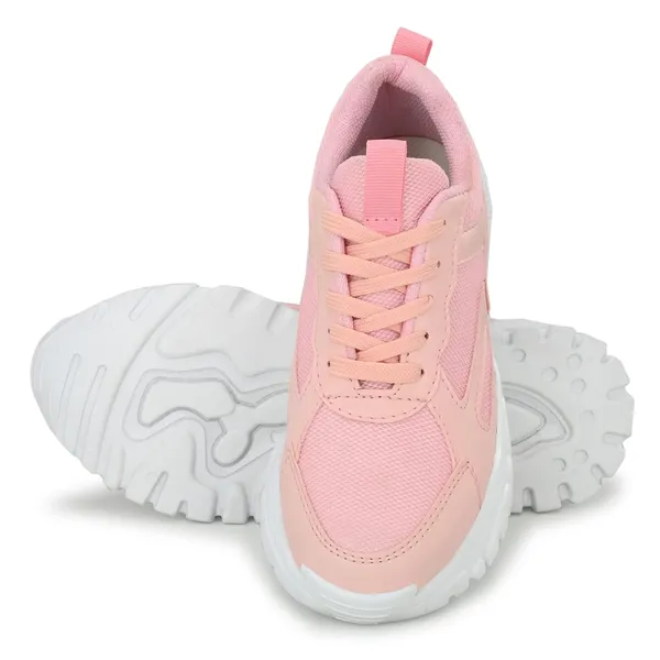 Women'S_Pink_Synthetic_Walking_Running_Gym_Training_Workout_Shoes_Sneakers