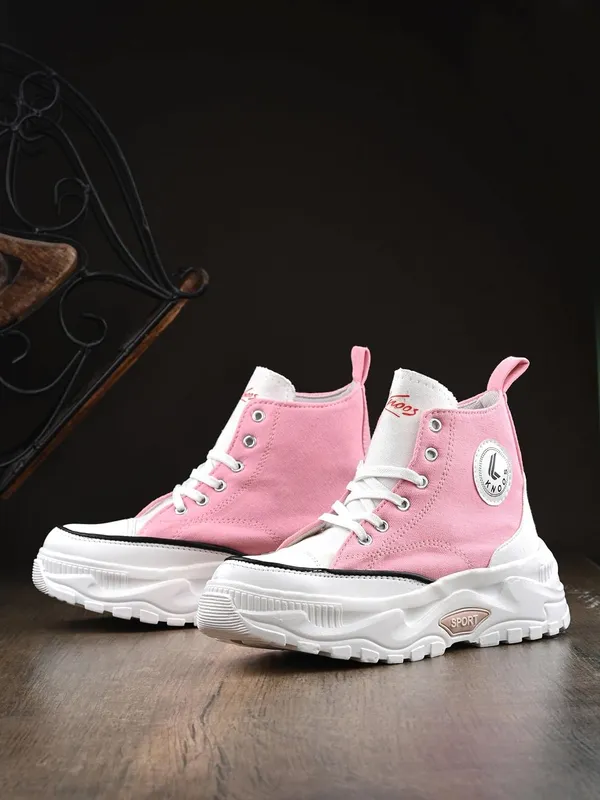 Women_Mid_Top_Colourblocked_Lightweight_Canvas_Comfort_Insole_Contrast_Sole_Sneakers