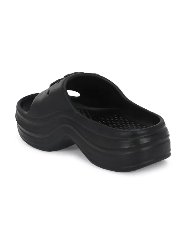 Black_Rubber_Waterproof_Slippers_For_Womens_-_8_Uk