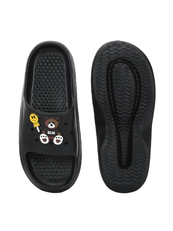 Black_Rubber_Waterproof_Slippers_For_Womens_-_8_Uk
