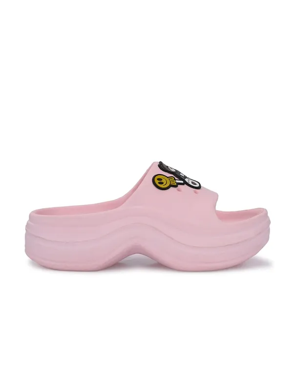 Womens_Pink_Rubber_Waterproof_Slippers_-_8_Uk