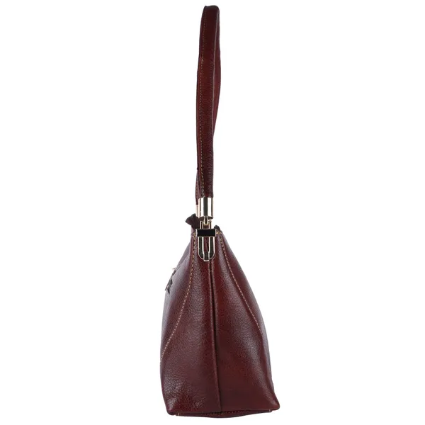 HiLEDER_Genuine_Leather__Messenger_Slim_Purse_Satchel_Hand_Bag_for_Women_&_Girl_With_Zipper_Closure_|_Medium_Size_|Brown