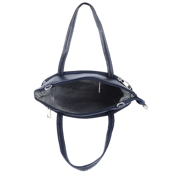 HiLEDER_Genuine_Leather__Messenger_Slim_Purse_Satchel_Hand_Bag_for_Women_&_Girl_With_Zipper_Closure_|_Medium_Size_|Blue