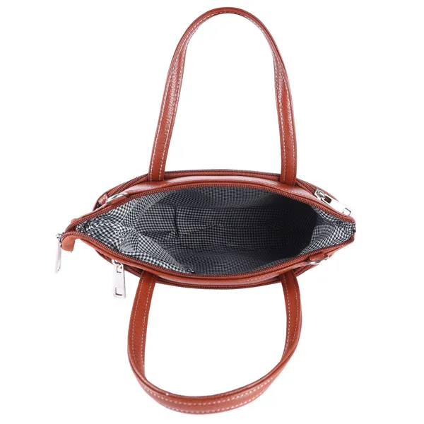 HiLEDER_Genuine_Leather__Messenger_Slim_Purse_Satchel_Hand_Bag_for_Women_&_Girl_With_Zipper_Closure_|_Medium_Size_|Orange