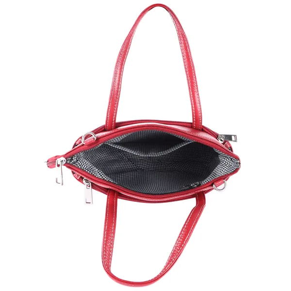 HiLEDER_Genuine_Leather__Messenger_Slim_Purse_Satchel_Hand_Bag_for_Women_&_Girl_With_Zipper_Closure_|_Medium_Size_|Red