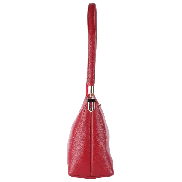 HiLEDER_Genuine_Leather__Messenger_Slim_Purse_Satchel_Hand_Bag_for_Women_&_Girl_With_Zipper_Closure_|_Medium_Size_|Red