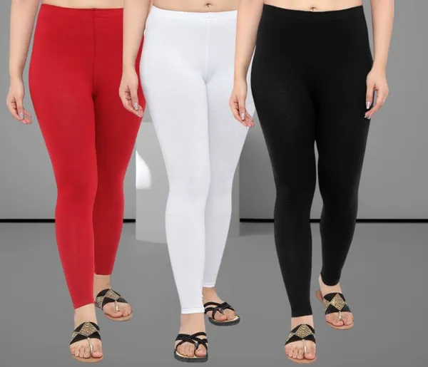 Women_Regular_Chudidar_Red_White_Black_Cotton_Leggings_Combo_(Pack_of_3)