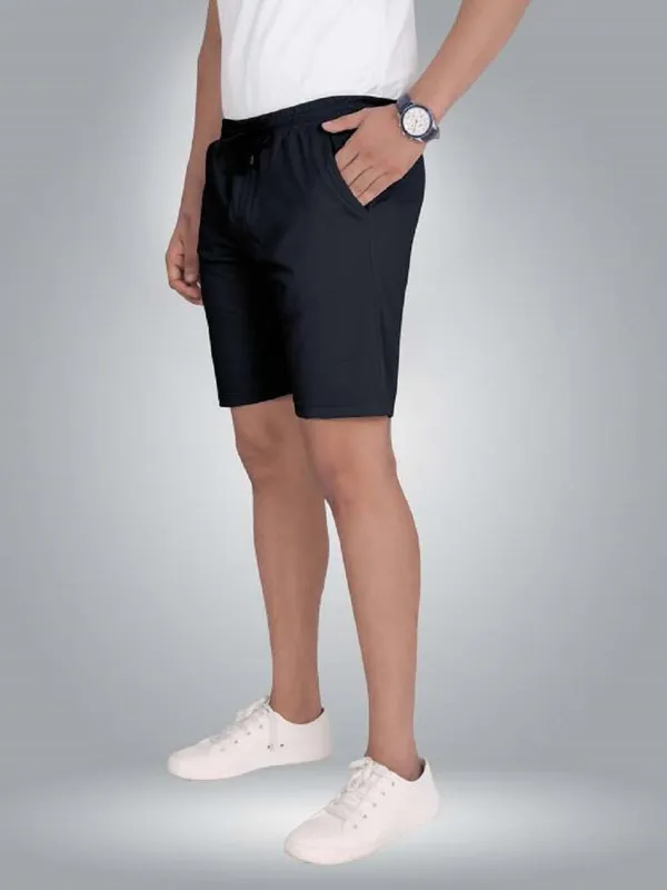 Men's_Solid_Grey_Black_Lycra_Regular_Sport_Shorts_(Pack_Of_2)