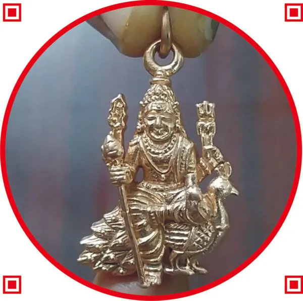 Aadhyathmik_Skandha_Panchaloha_Kavach_Mayil_Murugan_Aimpon_Dollar_Subrahmanya_Panchalogam_Locket_Karthikeya_Panchdathu_Pendant_1.5inch_12grams