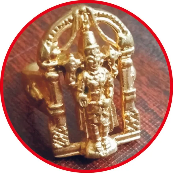Aadhyathmik_Balaji_Tirumala_Tirupati_Venkateswara_Swamy_Powerful_Consecrated_Aimpon_Modhiram_Panchaloha_Vungaram_Panchdathu_Ring_Panchalogam_Angooti