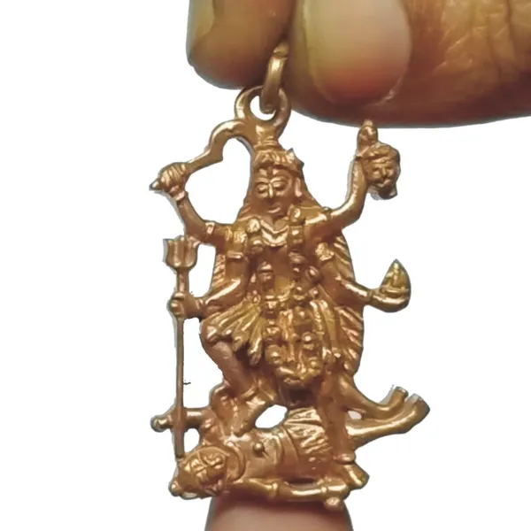 S9038-52_–_Aadhyathmik_Maha_Kali_Pendant_Panchalogam_Panchaloha_Panchdathu