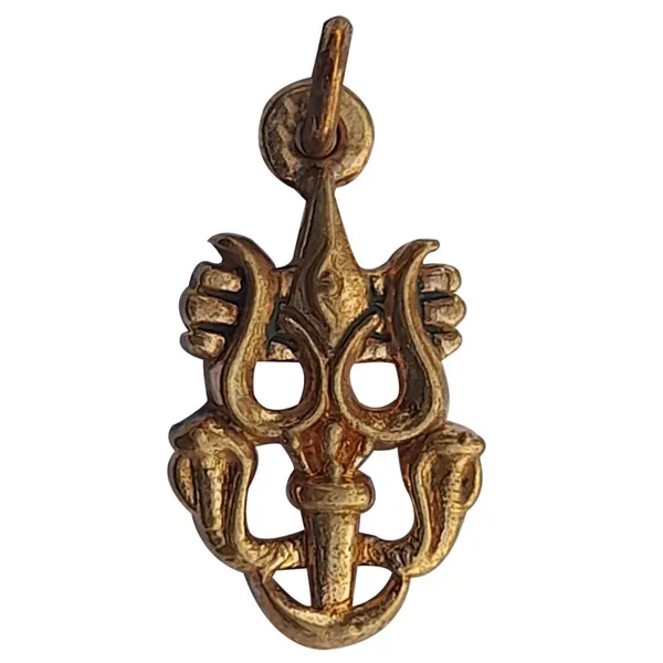 S9038-23_-_Aadhyathmik_Trishul_Nag_Panchaloha_Pendant_1inch_4grams