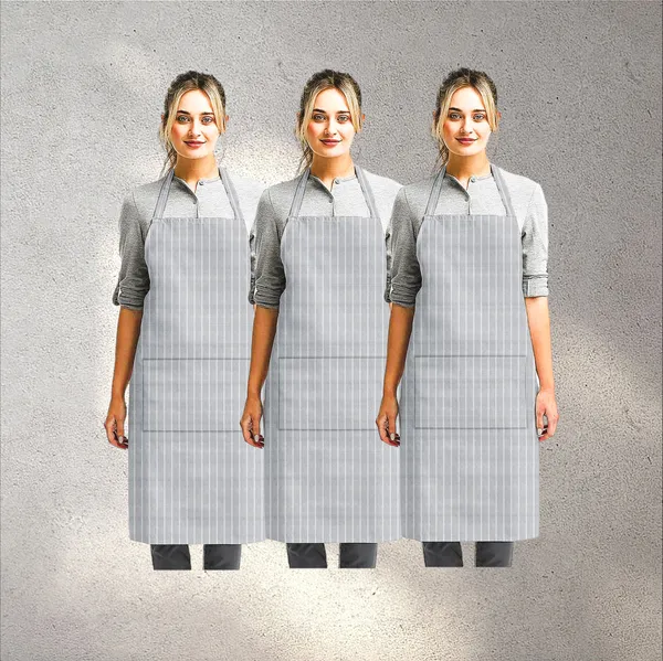 Grey_Striped_Kitchen_Apron_with_Center_Pocket,_Pack_of_3_(_Grey)
