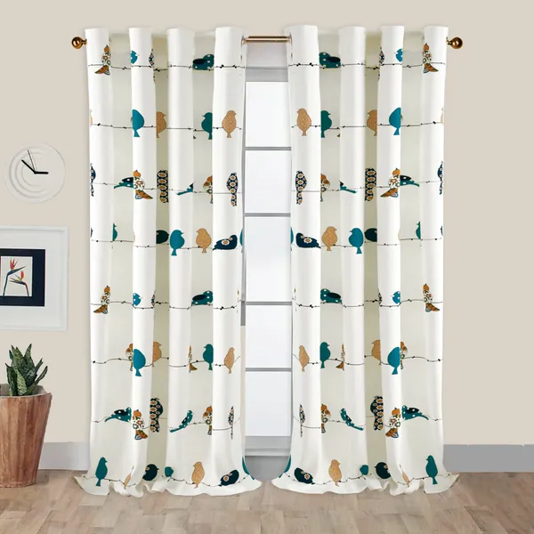 White_Printed_Cotton_Door_Curtains_(Pack_of_2)