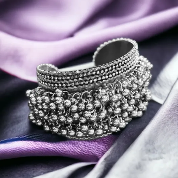 Oxidized_Ghungroo_Bracelets_kada_for_women_single_piece