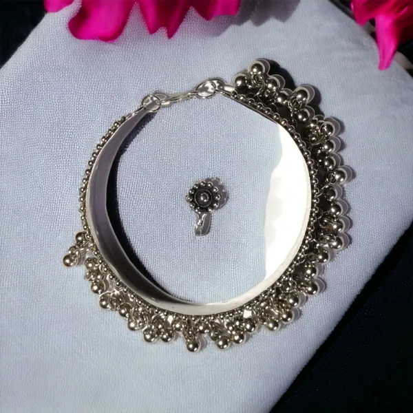 Oxidized_Long_Necklace_with_Nose_ring__,pair_of_Earrings,_Bracelet_and_finger_Ring