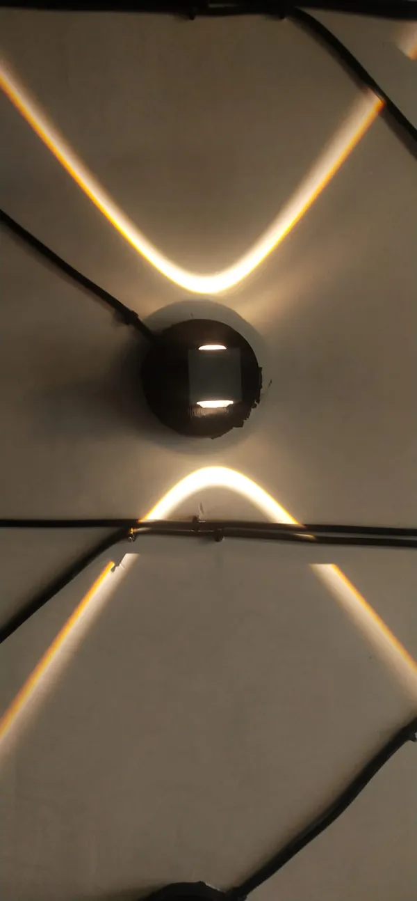 Outdoor_Lighting_2_Watt_Waterproof_Modern_Two_Way_LED_Wall_Light_Grey_finish_with_top_branded_LED_and_high_quality_LED_driver_warm_white_(3000K)
