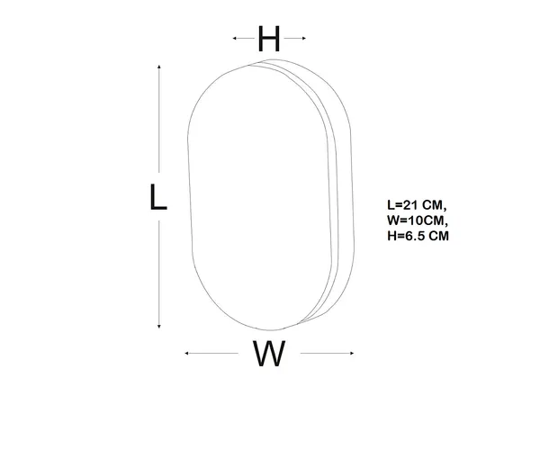 20_Watts__Waterproof_Outdoor_LED_Wall_Light_Bulkhead_Led_Warm_White(3k)