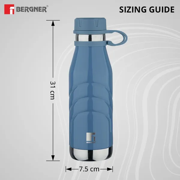 Bergner_Walking_1000_ml_Thermo_Steel_Bottle/Flask,_Hot/Cold,_Vacuum_Insulated,_For_Water/Coffee/Tea/Soup/Juice,_Use_in_Office/Commute/Sports/Travel,_Strapped_Screw_On_Top_Cap,_Pink/Flamingo,_Rust/Leak_Proof