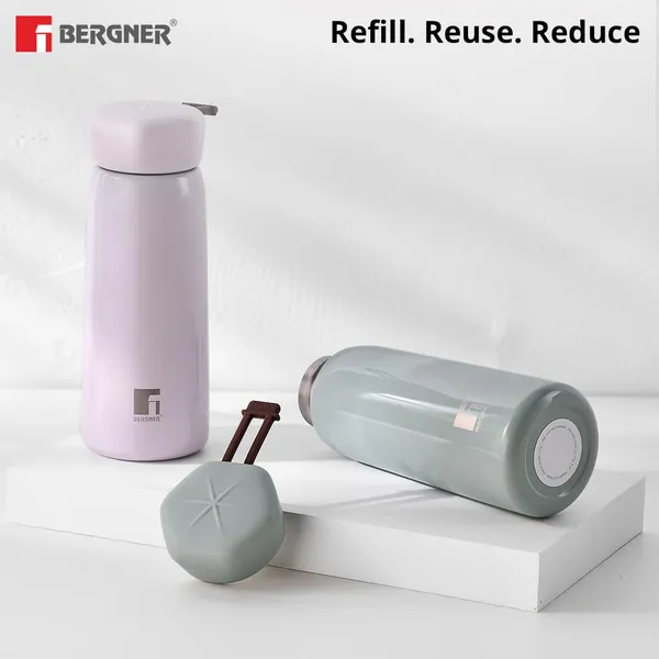 Bergner_Walking_400_ml_Thermo_Steel_Bottle/Flask,_Hot/Cold,_Vacuum_Insulated,_For_Water/Coffee/Tea/Soup/Juice,_Use_in_Office/Commute/Sports/Travel,_Wide_Mouth_Insulated_Lid,_Pink/Shampoo,_Rust/Leak_Proof