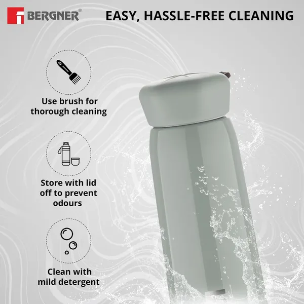 Bergner_Walking_400_ml_Thermo_Steel_Bottle/Flask,_Hot/Cold,_Vacuum_Insulated,_For_Water/Coffee/Tea/Soup/Juice,_Use_in_Office/Commute/Sports/Travel,_Wide_Mouth_Insulated_Lid,_Pink/Shampoo,_Rust/Leak_Proof
