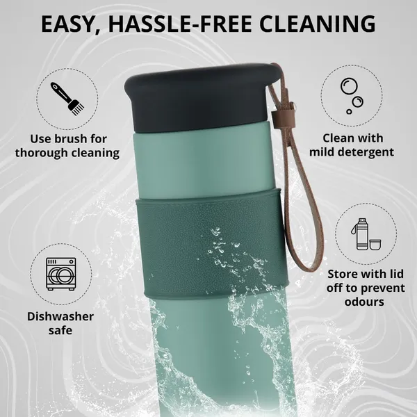 Bergner_Walking_450_ml_Thermo_Steel_Bottle/Flask,_Hot/Cold,_Vacuum_Insulated,_For_Water/Coffee/Tea/Soup/Juice,_Use_in_Office/Commute/Sports/Travel,_Wide_Mouth_Insulated_Lid_with_Mesh,_Off_White,_Rust/Leak_Proof