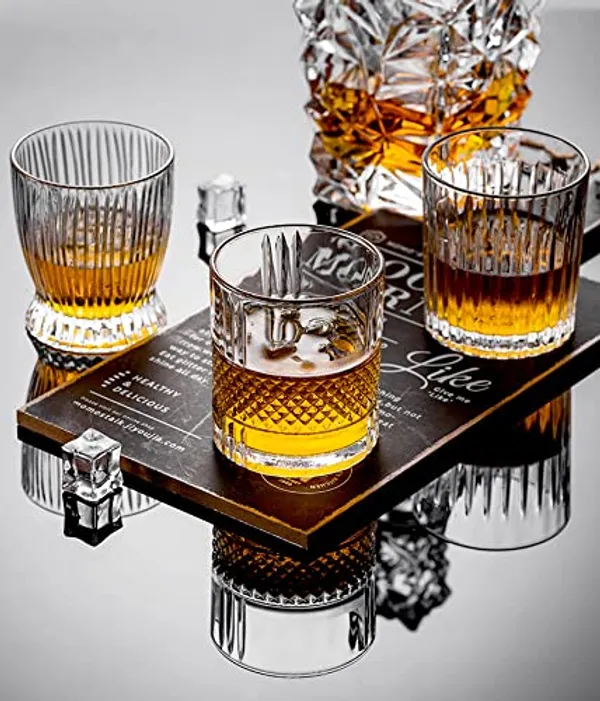 On_The_Rocks_-_1_Ice_Pail_+_6_Tumblers_|_Transparent_|_Set_of_7_Pcs
