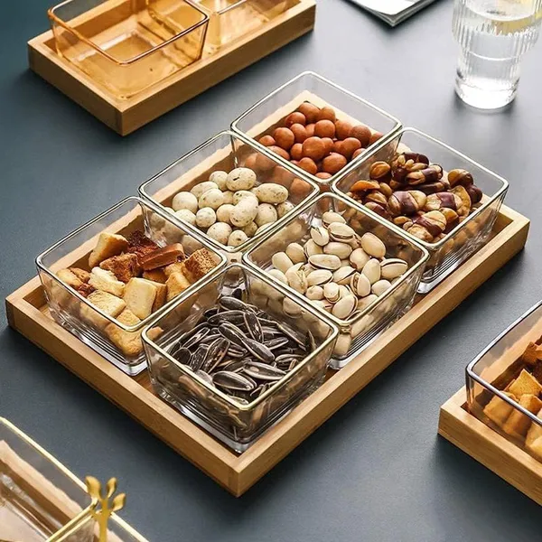 Set_of_6_Glass_Bowl_with_Wooden_Tray_-_Serving_Bowls_-_Dessert_-Snack_-Fruit_Tray