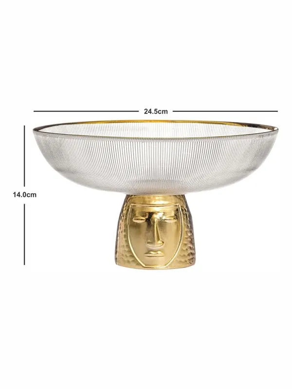 Glass_Fruit_Bowl_with_Gold_Line_3000-4G