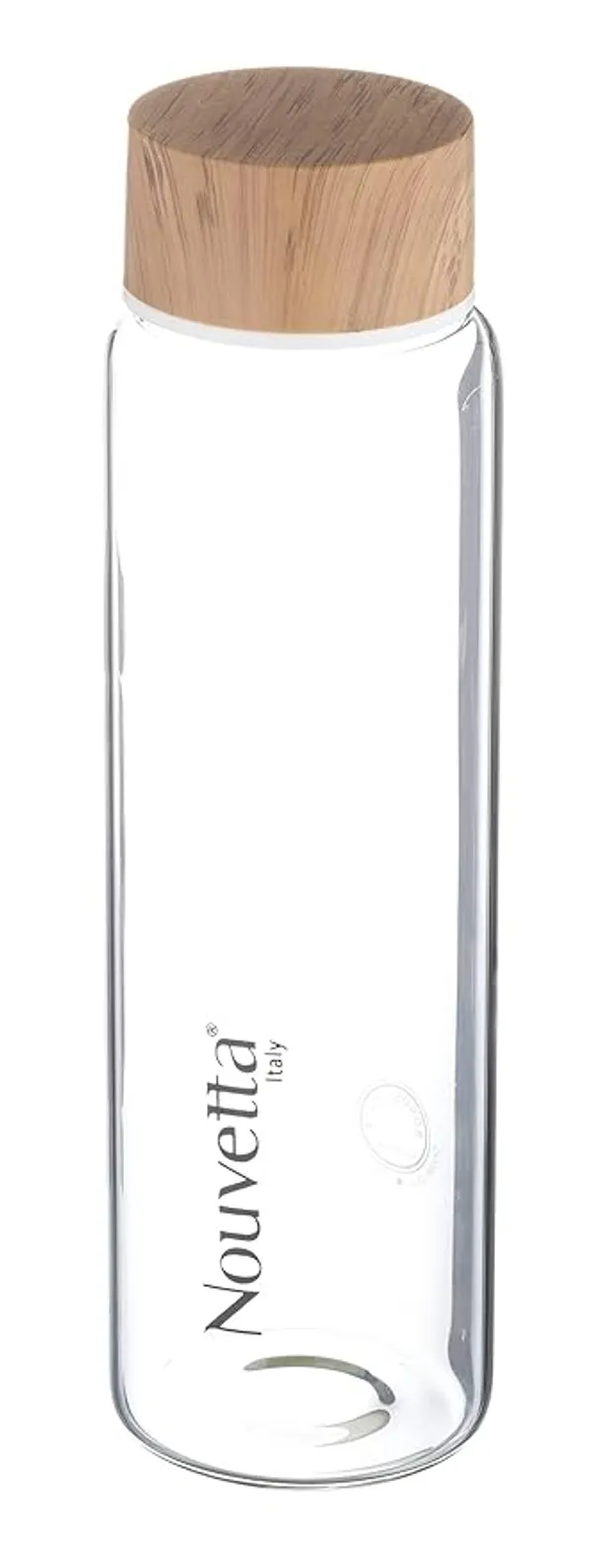 Nouvetta_Lyon_Borosilicate_Glass_Water_Bottle_with_WOODEN_LID,1000ml