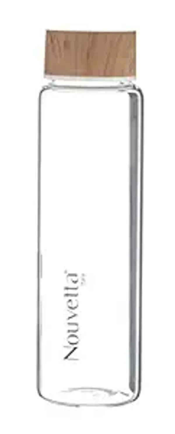 Nouvetta_Lyon_Borosilicate_Glass_Water_Bottle_with_WOODEN_LID,1000ml