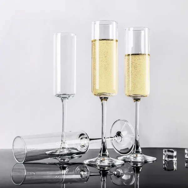 RAGYULA_Crystal_Champagne_Flute_Glasses,_Slim_Wine_Glass,_Set_of_6,_150_ml,_Premium_Thin_Rim_Champagne_Glass,_Gift_for_Birthday,_Wedding,_Anniversary