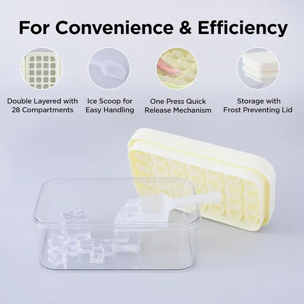 UMAI_2_Layer_Ice_Cube_Trays_with_Storage_Box_&_Ice_Scoop_|_56_Compartments_|_One_Press_Demolding_|_Ice_Cubes_for_Whiskey_Cocktails_Mocktails_Soft_Drinks_|_BPA_Free_|_White