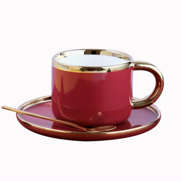 1_pc_cup_and_1_pc_suacer_Tea_Cup_And_Saucer_Set_Gold_Plaid_Porcelain_Coffee_Mug_Ceramic_Cappuccino_Mocha_Tea_Latte_Milk_Water_Drinking_Cup_For_Home_Office_Cafe_Shop_Green