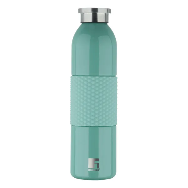 Bergner_Walking_540_ml_Thermo_Steel_Bottle/Flask,_Hot/Cold,_Vacuum_Insulated,_For_Water/Coffee/Tea/Soup/Juice,_Use_in_Office/Commute/Sports/Travel,_Screw_on_Top_Lid,_Marine_Green_,_Rust/Leak_Proof