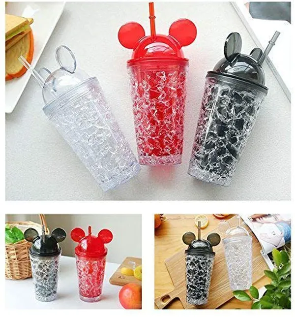 450ml_Plastic_Mug_Bottle_Jelly_Sipper_Gel_Feezer_Sipper_Icecream_Cup_With_Straw_For_Cold_Beverages_Water_And_Drinks_(Black)