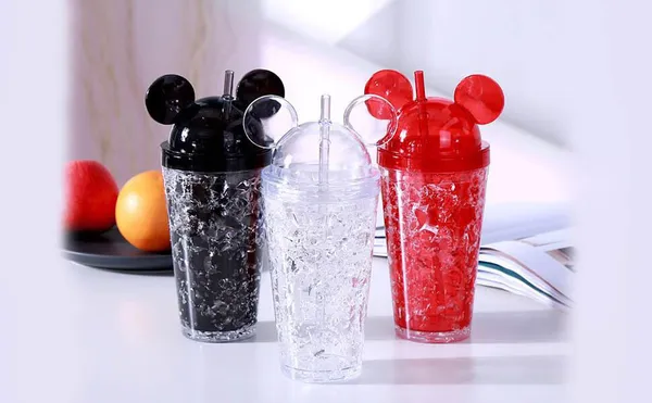 450ml_Plastic_Mug_Bottle_Jelly_Sipper_Gel_Feezer_Sipper_Icecream_Cup_With_Straw_For_Cold_Beverages_Water_And_Drinks_(Black)