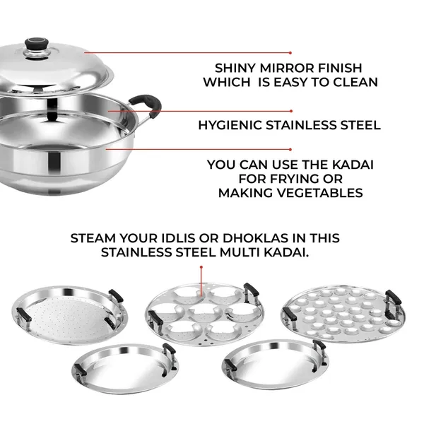 viva_smart_6_in_1_multi_kadai_(2_idli_plate,_2_dhokla_plate_2,_1_steamer_plate,_1_mini_idli_plate)_induction_base_(ideal_for_gas,_induction)_stainless_steel