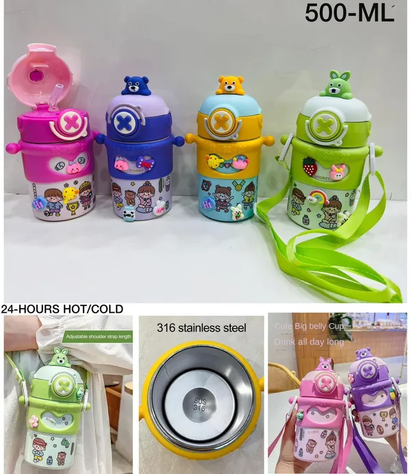 Multipurpose_insulated_bottle_for_kids|_office|_Jim|_Travel._499ml.__(Multicolor)