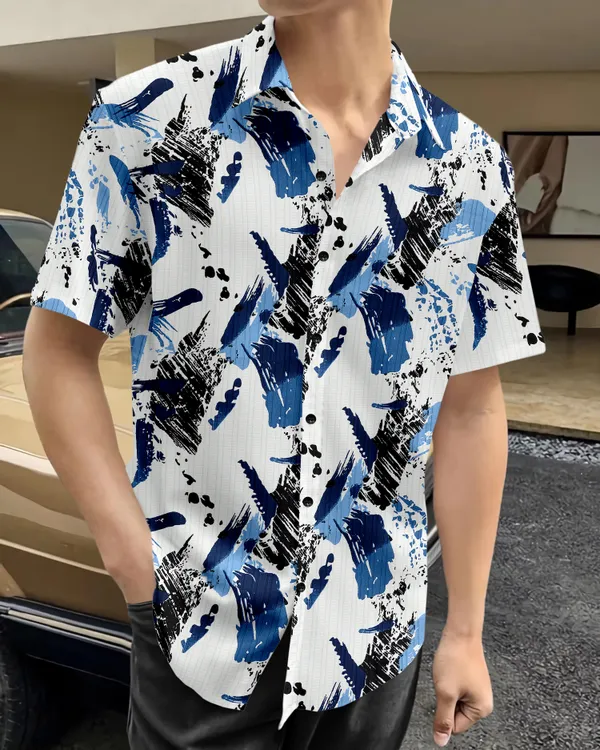 Fashion_Trendy_Printed_Half_Sleeve_Shirt