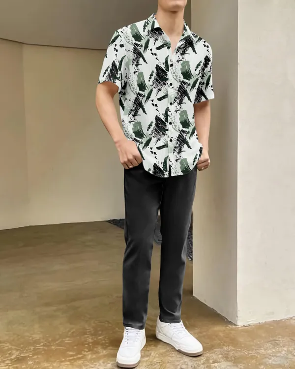 Fashion_Trendy_Printed_Half_Sleeve_Shirt