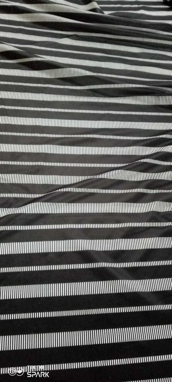 Black_Lycra_Blend_Striped_Short_Sleeve_Casual_Wear_Shirt
